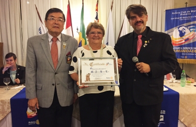 Serviços profissionais: Rotary Pioneiro homenageou diretora do grupo Calcular