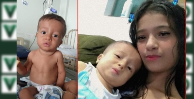 Família faz campanha para tratamento de criança de 10 meses