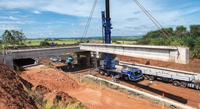 Obras de duplicação avançam na SP 333, em Marília