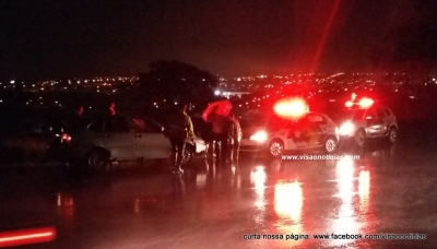 Motorista embriagado dirige na contra mão e quase provoca acidente