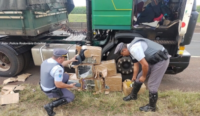 Mais um paraguaio é preso pela Polícia Rodoviária, com maconha e anabolizantes