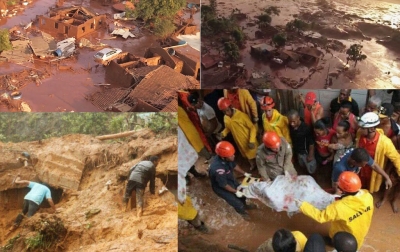 Rompimento de barragem: vítimas recebem doações. Há 15 pessoas desaparecidas