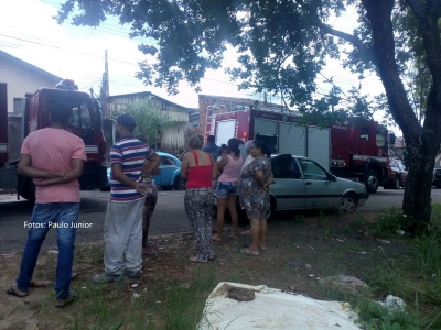 Incêndio é registrado na zona oeste de Marília