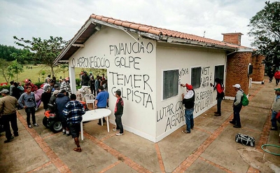 MST invade novamente fazenda de amigo de Temer na região