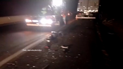 Acidentes com motos em rodovia deixa um morto e três feridos