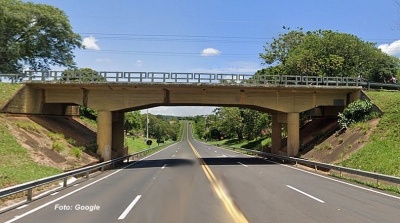 Viaduto na SP-294 em Oriente será demolido neste sábado