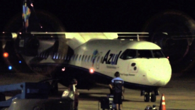 Mau tempo impede avião de pousar em Marília