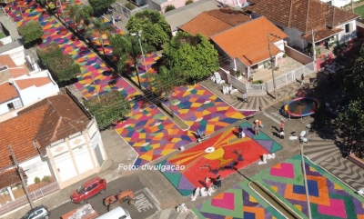 Vera Cruz se prepara para a celebração de Corpus Christi 