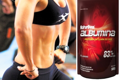 Variedade de sabores de albumina facilita ingestão do suplemento