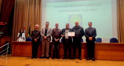 Marília recebe certificação  do Programa Município Verde Azul