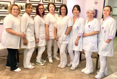 OUTUBRO ROSA: colaboradoras da Gota de Leite realizaram exames preventivos