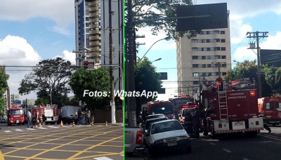 Suspeita de incêndio em apartamento mobiliza Bombeiros em Marília