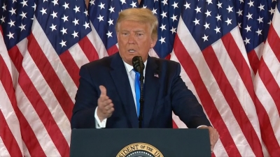 Trump diz que ganhou a eleição e pede para parar a contagem dos votos