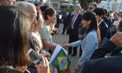 Após 60 anos, Marília recebe representante da família imperial do Japão: princesa Mako
