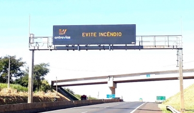 Entrevias intensifica combate a incêndios às margens das rodovias na região