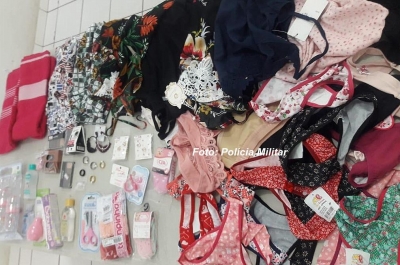  Polícia Militar apreende drogas e adolescente grávida furtando roupas de lojas em Marília