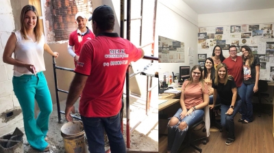 Arquiteta lidera equipe que torna possível o sonho de famílias de baixa renda