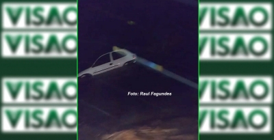 Chuva causa alagamentos na SP-294 próximo a Marília e também em Tupã