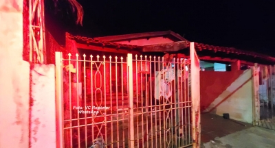 Homem sofre queimaduras durante incêndio em Marília