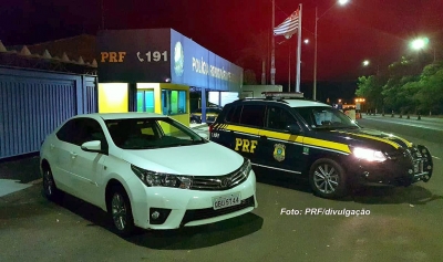 PRF recupera na região veículo roubado há quase dois anos em Brasília