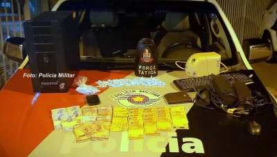 Polícia Militar prende homem que vendia drogas próximo a escola