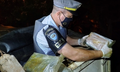 Polícia Rodoviária apreende mais de 150 quilos de cocaína