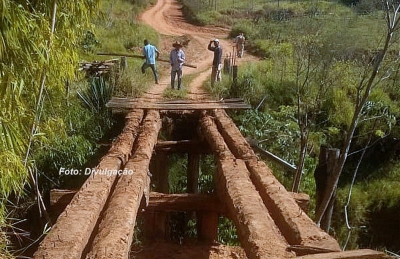 Prefeitura inicia recuperação de mais uma ponte na zona rural em Marília