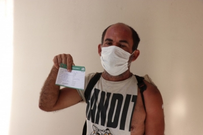 Marília conclui vacinação de moradores de rua contra a Covid-19