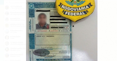 Homem com CNH falsa de Marília é preso pela PRF em Rio Preto