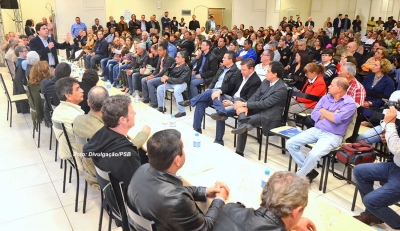PSB faz lançamento pré-candidatura de Vinicius Camarinha à reeleição