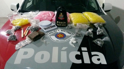 Força Tática faz grande apreensão na zona sul