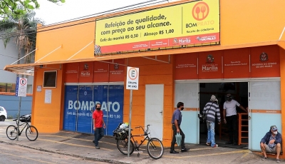 Restaurante Bom Prato passa por reforma em Marília