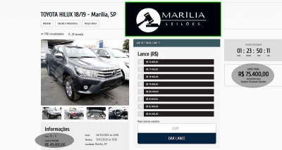 Golpe do leilão de veículos pela internet faz mais uma vítima