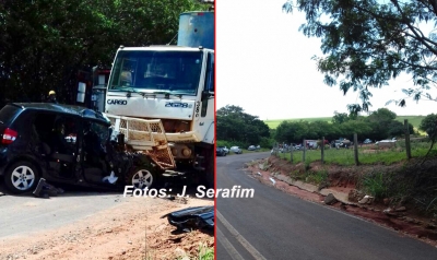 Casal morre em grave acidente em vicinal. Filhos sobrevivem