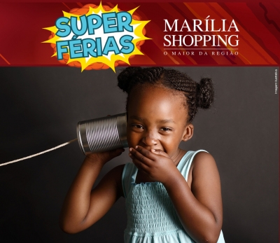 Diversão toma conta das férias do Marília Shopping