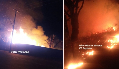 Fogo em escola na zona Sul mobiliza Bombeiros
