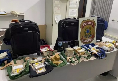 PF apreende 77 quilos de ouro avaliados em R$ 23 milhões