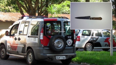 Comerciante se defende com faca na zona norte