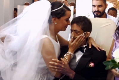 Paciente com câncer terminal se casa em hospital e morre 2 dias depois