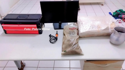 Loja em Marília é furtada duas vezes em 48h. Na segunda, ladrões são presos pela PM