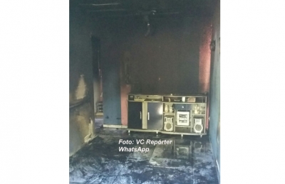 Enfurecido, homem coloca fogo na casa e ainda tenta matar a mulher 