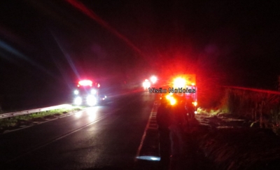 Acidente na vicinal de Rosália causa morte de duas pessoas