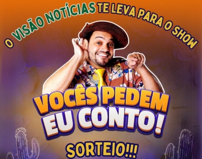 Visão Notícias leva você ao show do humorista Matheus Ceará