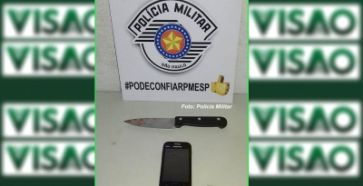 Mulher é presa acusada de tentar matar ex-marido a facadas