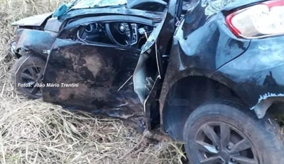 Jovem de 24 anos morre em grave acidente na vicinal 