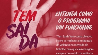 Programa dará emprego à mulheres vítimas de violência doméstica
