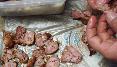 Agentes penitenciários apreendem estimulante sexual em linguiça 