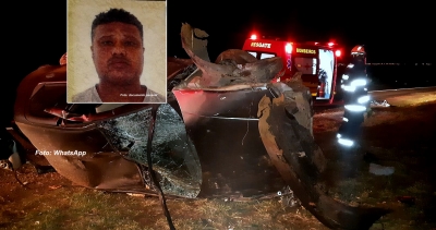 Morador de Garça morre após capotar carro na SP-294, em Marília
