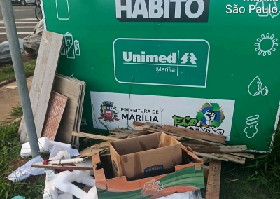Uso irregular dos Ecopontos em Marília prejudica família de catadores