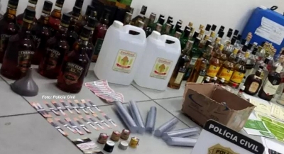 Polícia descobre laboratório clandestino de uísque, na região